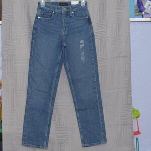 Free Assembly jeans, size 0, NWT New With Tags, 90s Straight